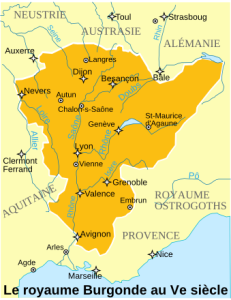 Royaume Burgonde Ve siècle
