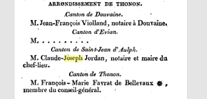 Annuaire du Département du Léman pour l'année 1814