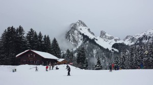 La Dent d'Oche, Restaurant Richard, station de Bernex