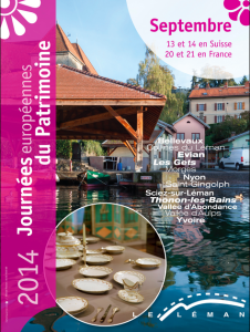 journées du patrimoine Léman en Suisse et en France