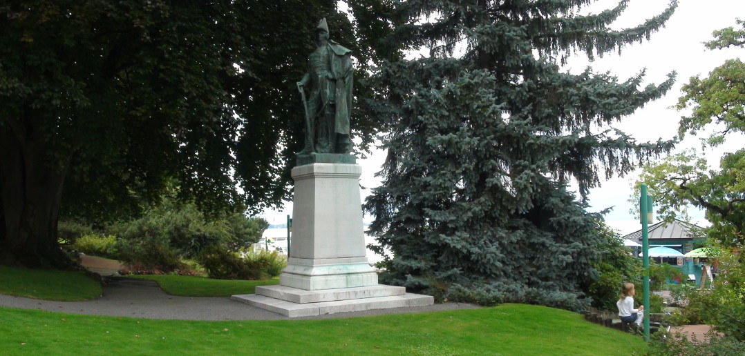 Statue du général Dupas Jardin de Benicassim
