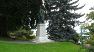 Statue du général Dupas Jardin de Benicassim