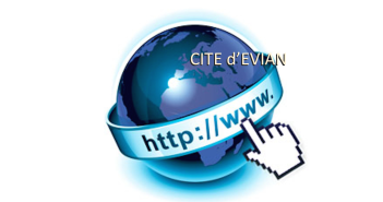 Cité d'Evian sur internet