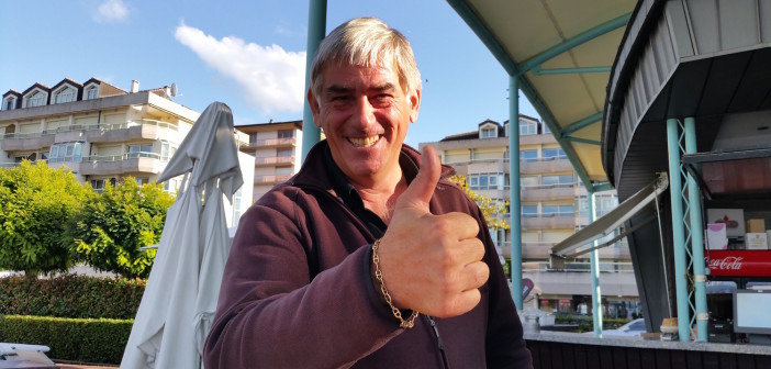 Frank, vice président du club de handball d'Evian